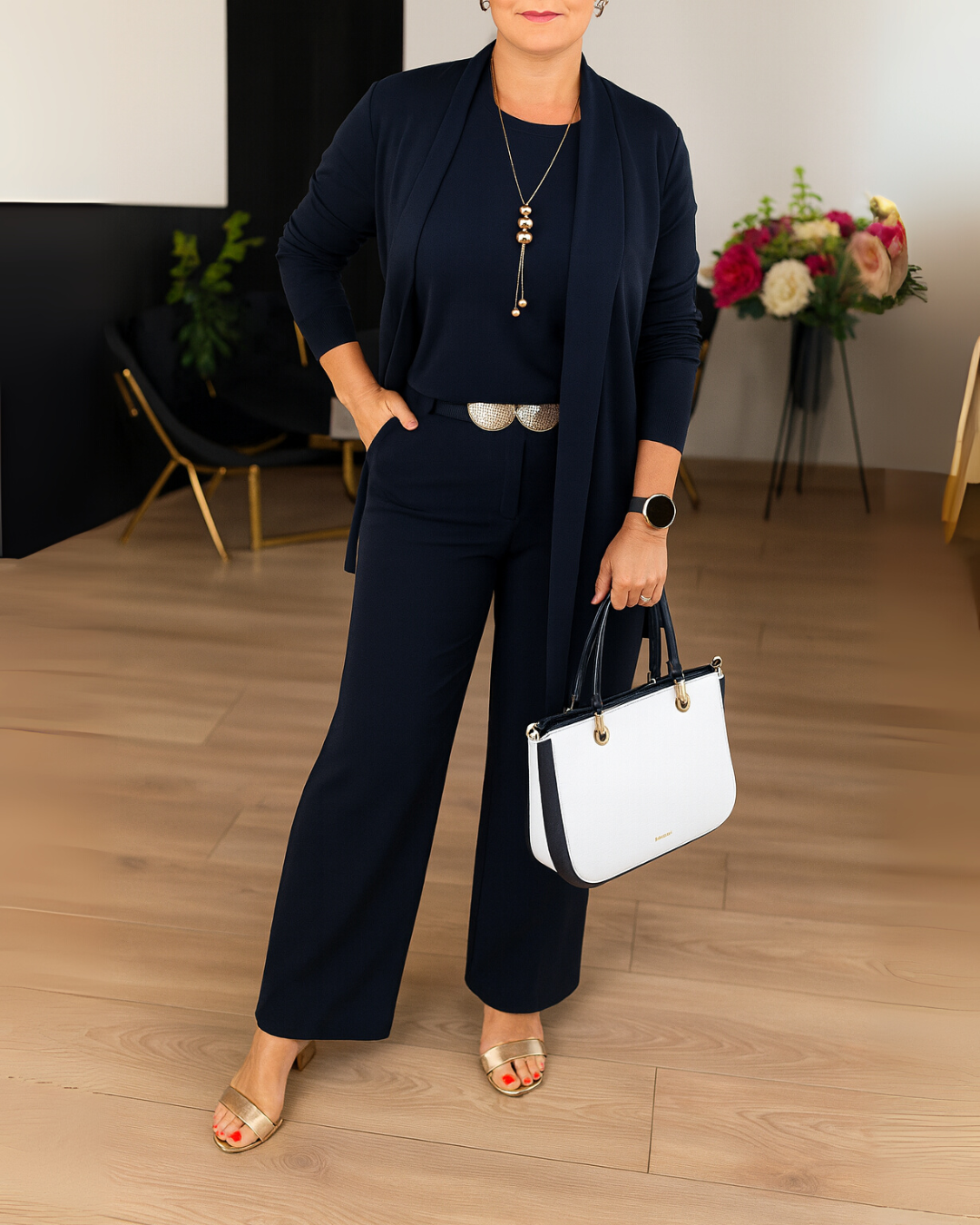 Sofía | Elegante y versátil conjunto de tres piezas para dama