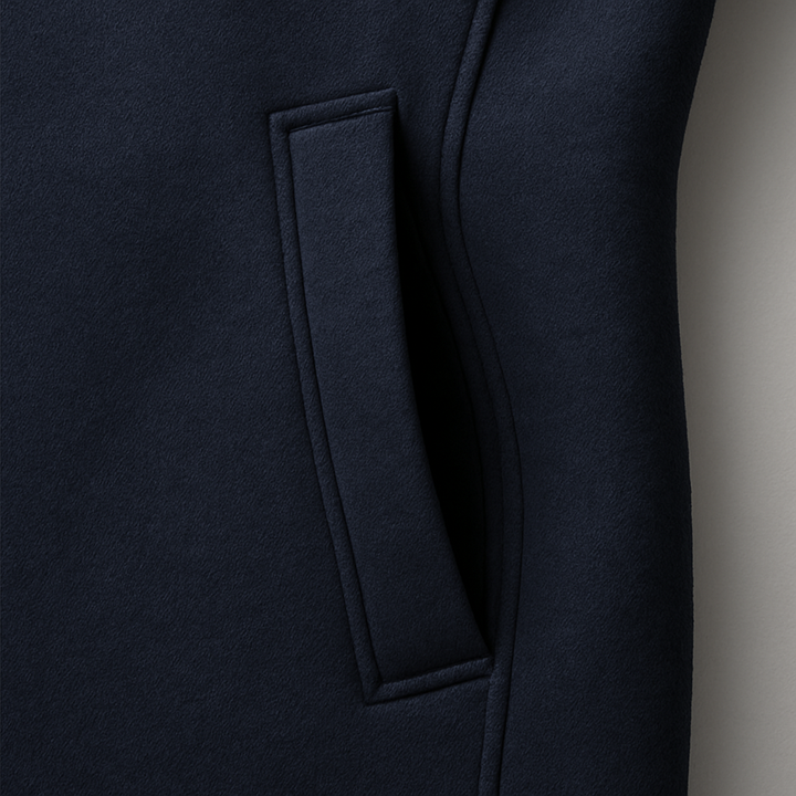 Jada | Abrigo de invierno con cremallera asimétrica