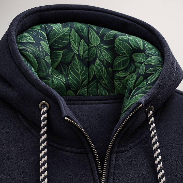 Jada | Abrigo de invierno con cremallera asimétrica